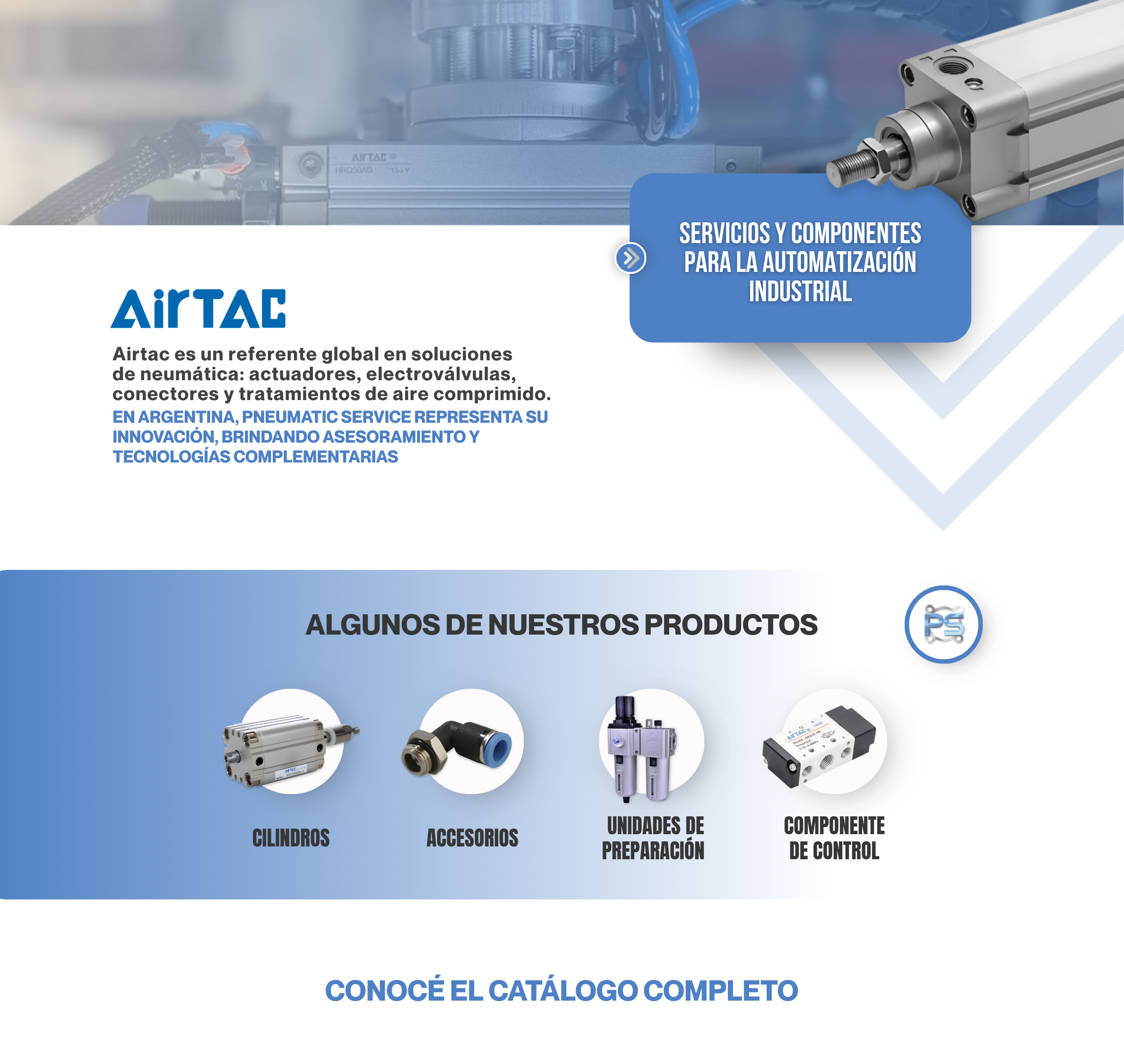 Airtac - Soluciones en neumática, aire comprimido, vacío, hidráulica, electrónica
